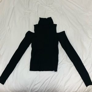A.L.C Mervyn Cold Shoulder Turtleneck